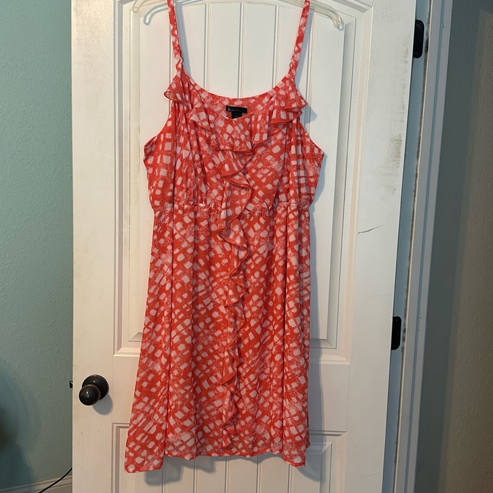 Coral dress
